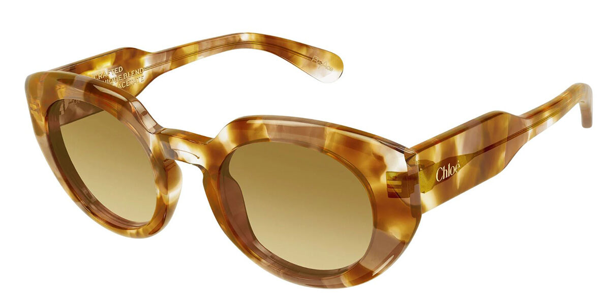 サングラス Chloe SUN GLASS (CH0311S003 BLABLAGRE) CH0311S sunglasses Light Tortoise | SmartBuyGlasses US