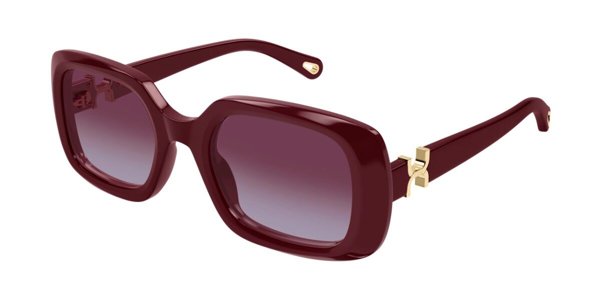Chloé CH0333S 004 53 Lunettes De Soleil Femme Rouges