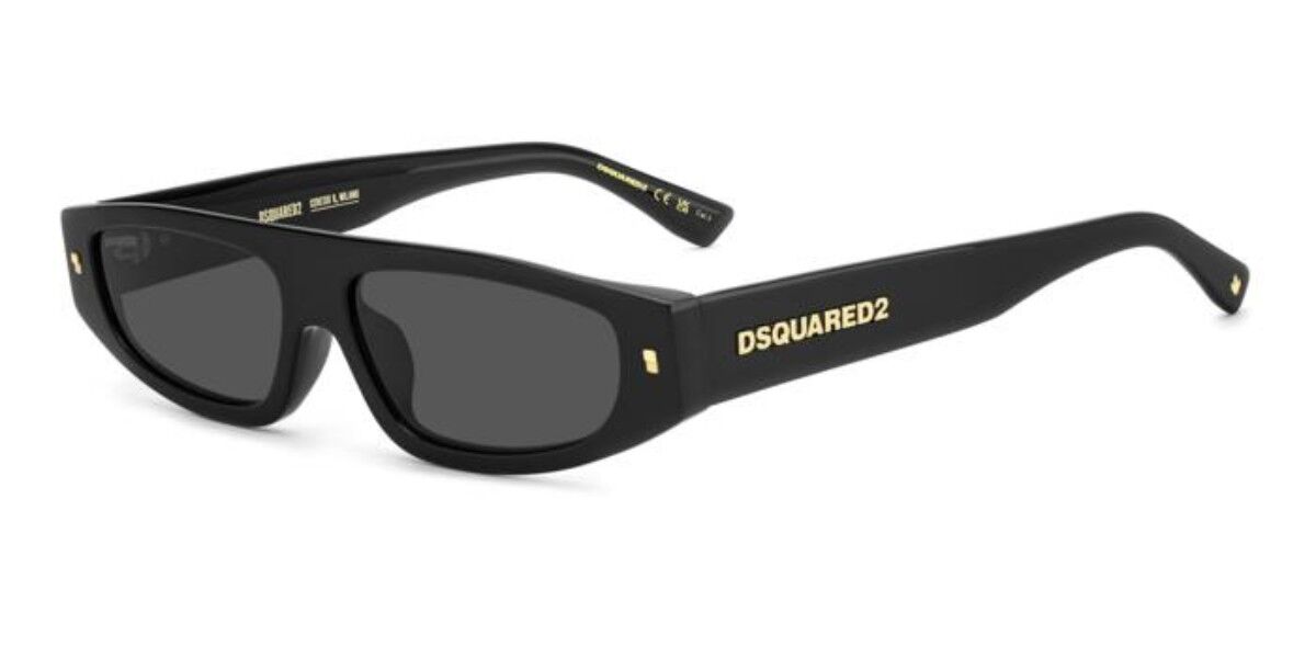 Dsquared2 D2 0184/G/S Asian Fit 807/IR Women’S Sunglasses Black Size 60-image