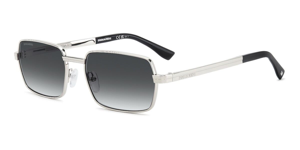 Dsquared2 D2 0192/S 010/9O 58 Silvriga Solglas&ouml;gon M&auml;n