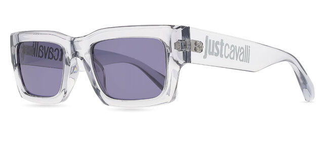 Just Cavalli SJC039 06A7 Rectangle Gloss Transparent Grey  display picture 1