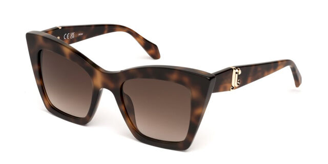 Just Cavalli SJC106 09AJ Cat Eye Tortoise Brown Sunglasses  display picture 1