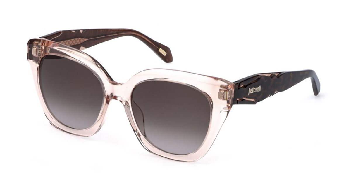 Just Cavalli Damen SJC172 0T82 Sonnenbrillen Acetat Rosa Braun Schmetterling Normal Nuanciert-image