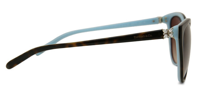 Tiffany & Co. TF4089B Asian Fit 81343B Cat Eye Tortoise  display picture 2