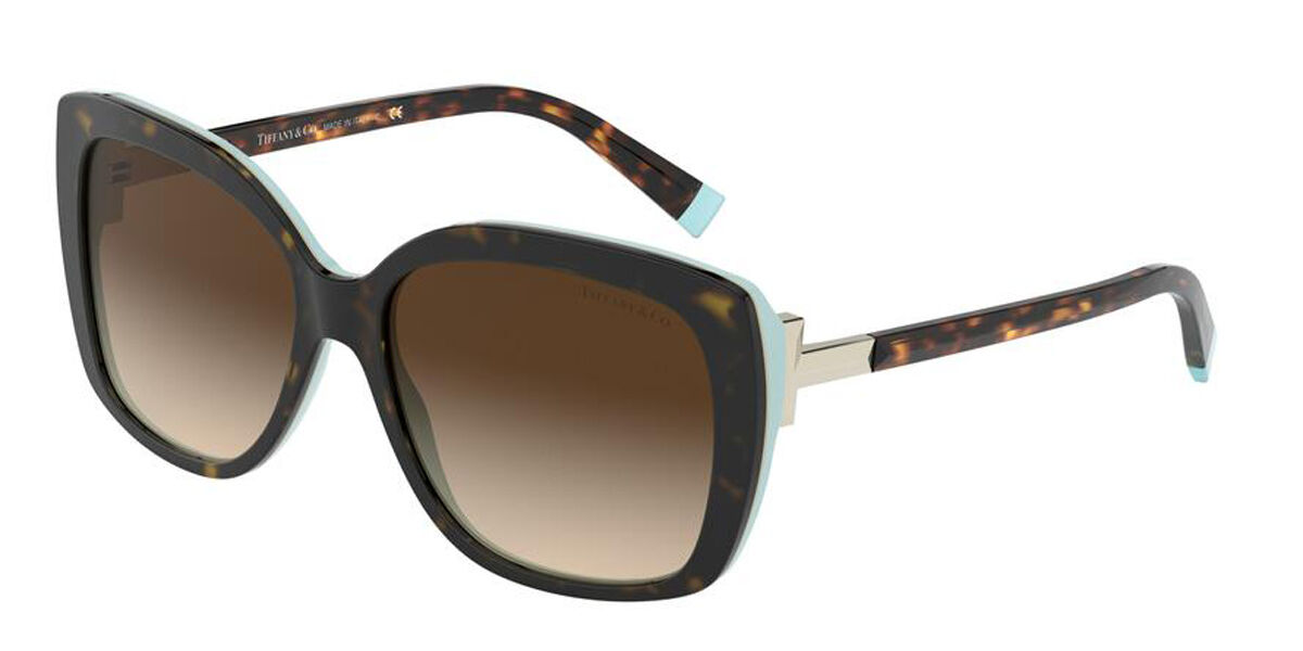 Tiffany & Co. TF4171 81343B Sunglasses in Dark Tortoise ...