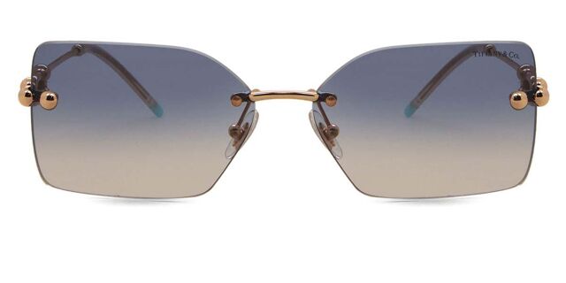 Tiffany & Co. Rose Gold Sunglasses Atlas:Round Sunglasses in Rose Gold-coloured Metal | Tiffany  main image 2