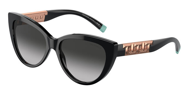 New Authentic Tiffany & Co. TF4196 Tiffany & Co. TF4196 M (56 - 16) with Brown lenses and Beige  main image 2