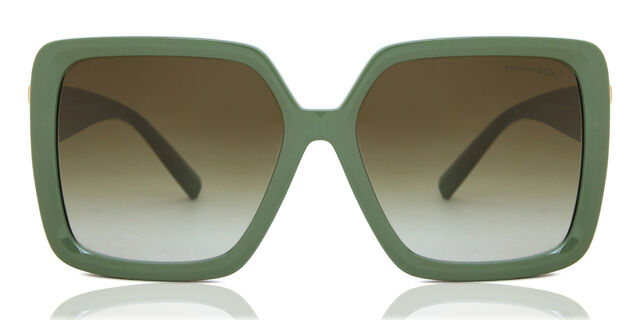 Tiffany & Co. TF4206U 83687Z Square Khaki Green Sunglasses  display picture 1