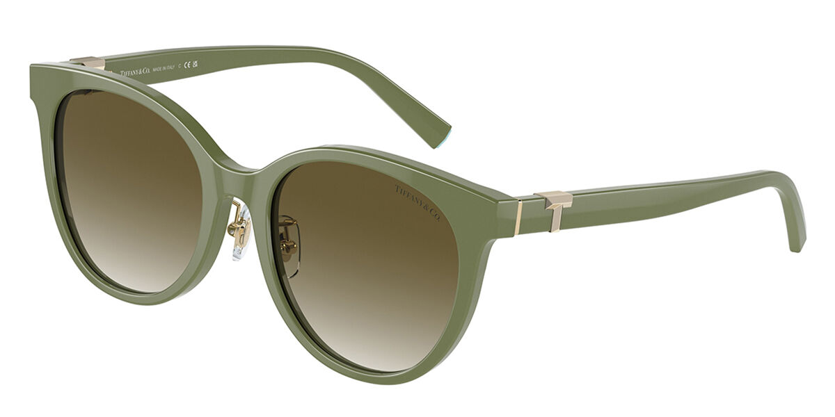TF4209D Asian Fit Sunglasses Black On Tiffany Blue