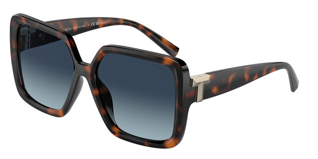 Tiffany & Co. TF4206U Polarized 80154U Square Tortoise  display picture 1