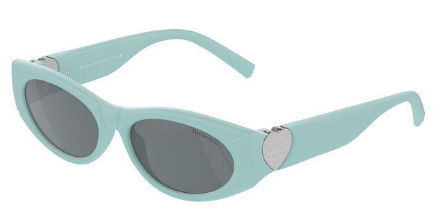 Tiffany & Co. TF4222U 84146G Oval Tiffany Blue Rubberized  display picture 1