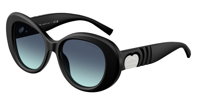 Tiffany & Co. TF4228 84259S Oval Matte Black Sunglasses  display picture 3
