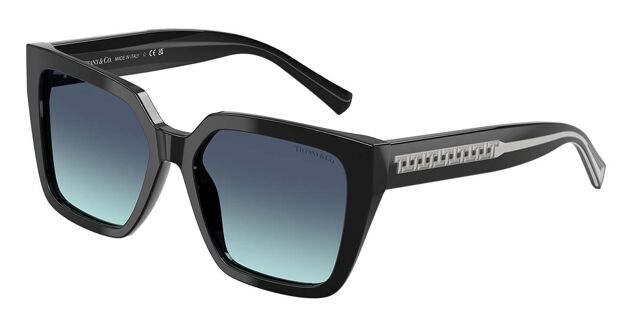 Tiffany & Co. TF4235 83429S Square Black Sunglasses  display picture 3
