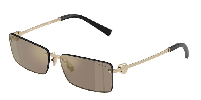 Tiffany & Co. TF3108B 62227C Rectangle Silver Sunglasses  display picture 1