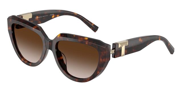 Tiffany & Co. TF4238U 80153B Oval Tortoise Sunglasses  display picture 1