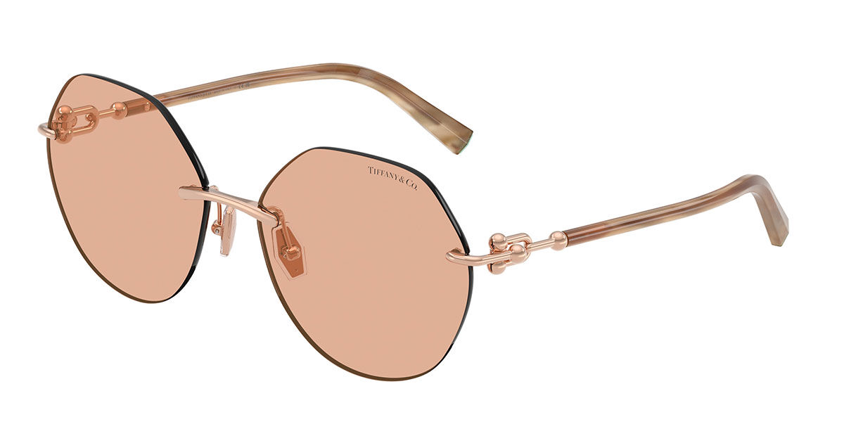 Tiffany & Co. TF3123 6105A2 Women’s Sunglasses Gold Size 58