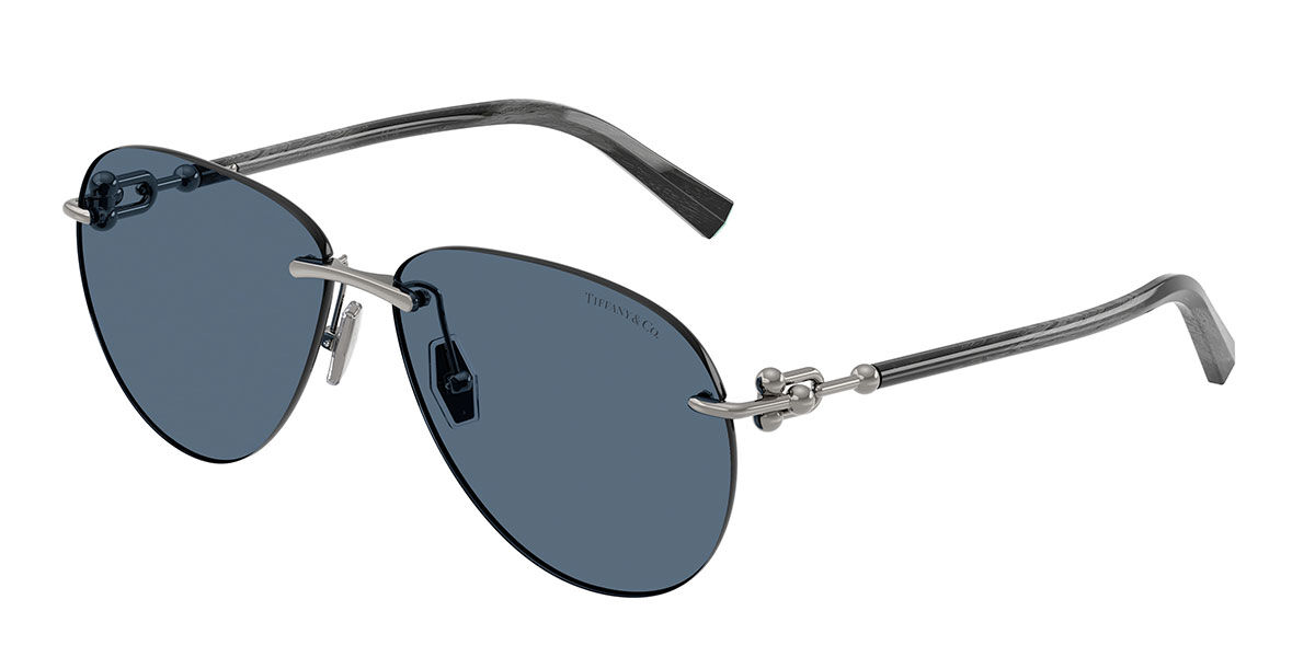 Tiffany & Co. TF3124 600380 Men's Sunglasses Gunmetal Size 59
