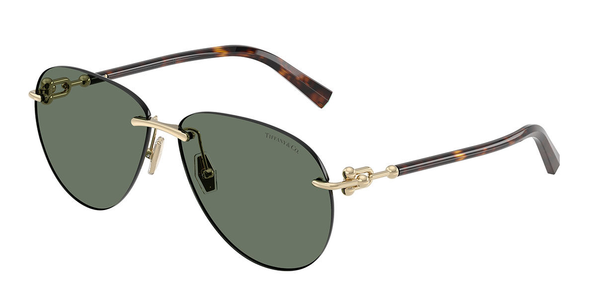 Tiffany & Co. TF3124 60213H Men's Sunglasses Gold Size 59