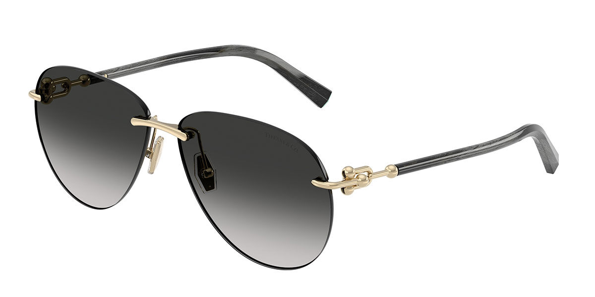 Tiffany & Co. TF3124 62413C Men's Sunglasses Gold Size 59