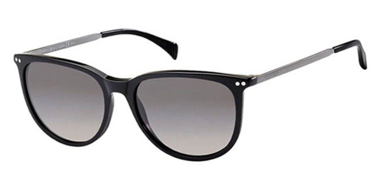 Tommy Hilfiger TH 1239/S ANS/EU Sunglasses Black | VisionDirect Australia