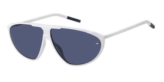 Tommy Hilfiger TJ 0027/S VK6/KU Pilot White Sunglasses 