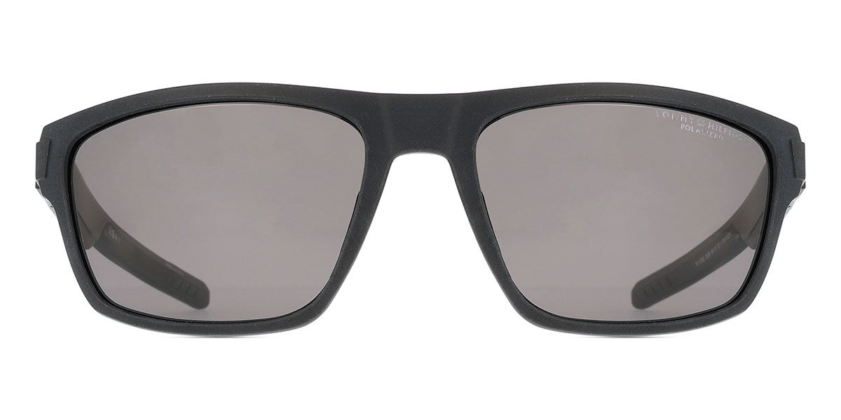 Tommy Hilfiger Man TH 1978/S 003/M9 Sunglasses Plastic Black-opaque Grey Squared Polarized-image