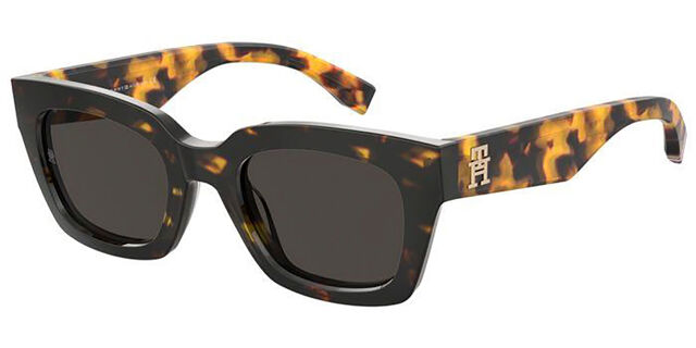 Tommy Hilfiger TH 2052/S 086/IR Square Tortoise Sunglasses  display picture 2