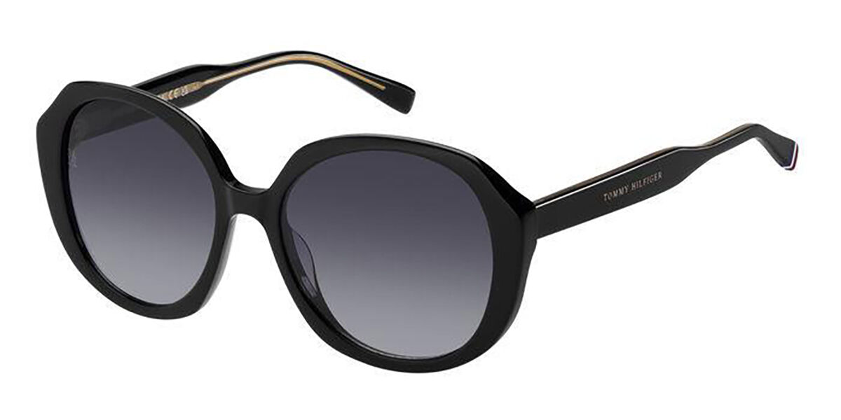 Photos - Sunglasses Tommy Hilfiger TH 2106/S 807/9O Women's  Black Si 