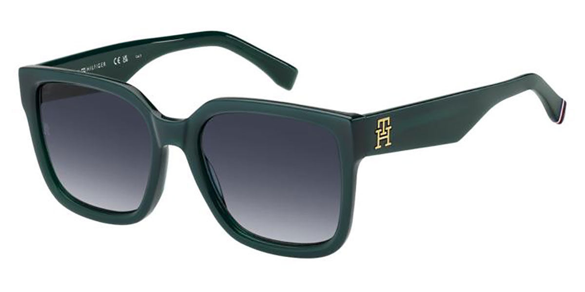 Zdjęcia - Okulary przeciwsłoneczne Tommy Hilfiger TH 2342/S ZI9/08 56 Niebieskie Damskie Okulary Przeciwsloneczne 