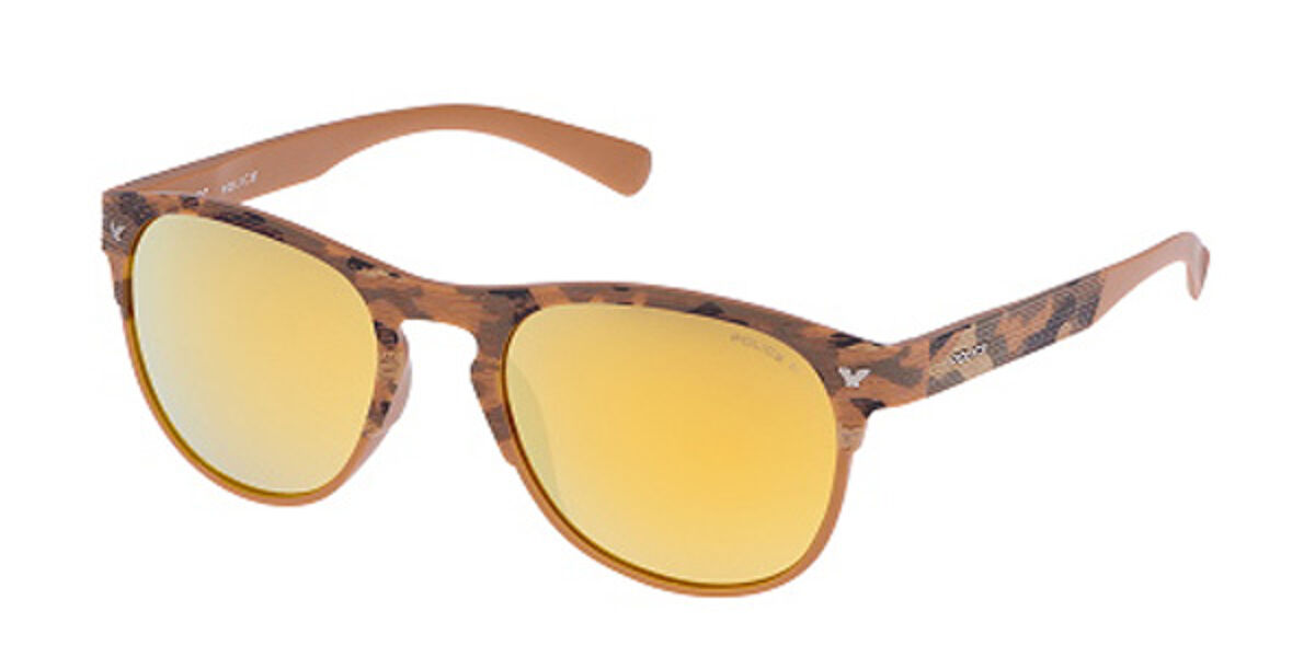 Police S1949 GAME 1 Polarized GEGG Sunglasses in Brown ...