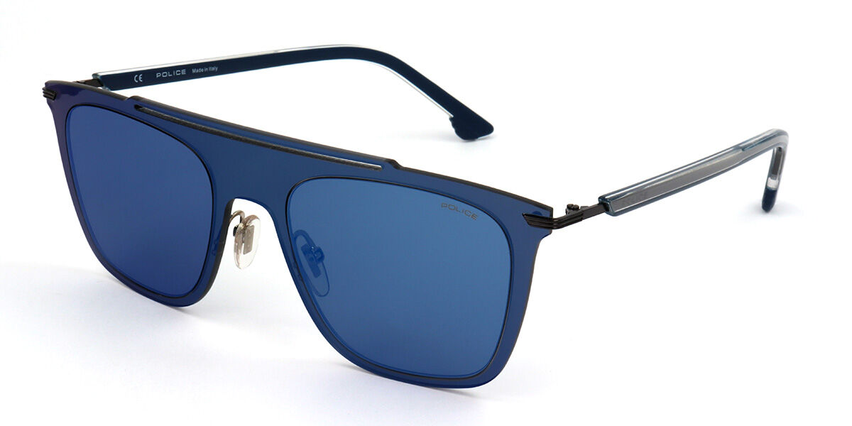 Police SPL581M 627B Blaue Herren Sonnenbrillen