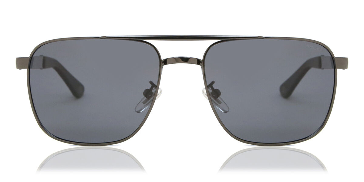 Police SPL890E Polarized K56P Grijs Heren  Zonnebril