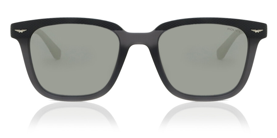 Rango Móvil Untado Police SPLE01 Polarized U28P Sunglasses Matte Black | SmartBuyGlasses UK