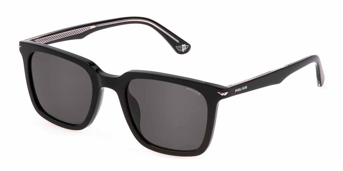 Police SPLF60 U28P Polarised Sunglasses Black