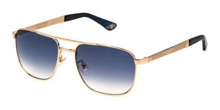 Police sunglasses - Origins 3 Man Sunglasses Police SPL890E Gold