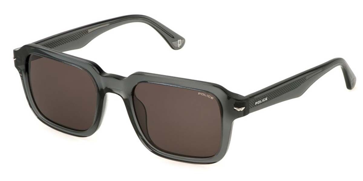 Police SPLN36 CHAMP 10 06A7 Men's Sunglasses Grey Size 52