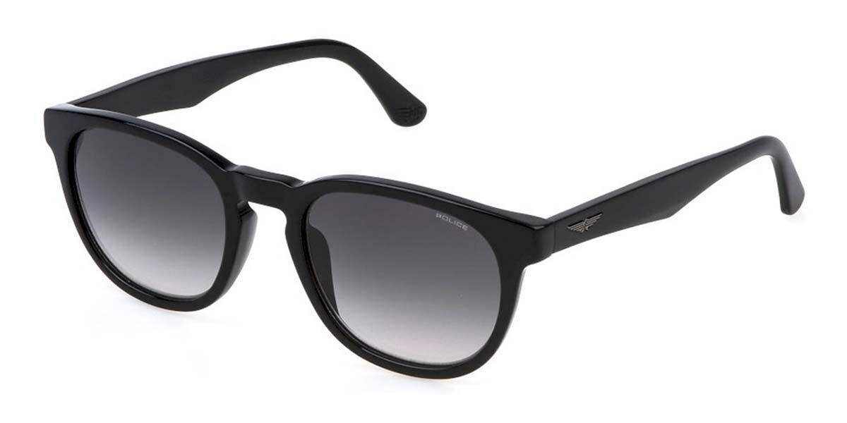 Police SPLP22 ORIGINS LITE 31 0700 Men's Sunglasses Black Size 53