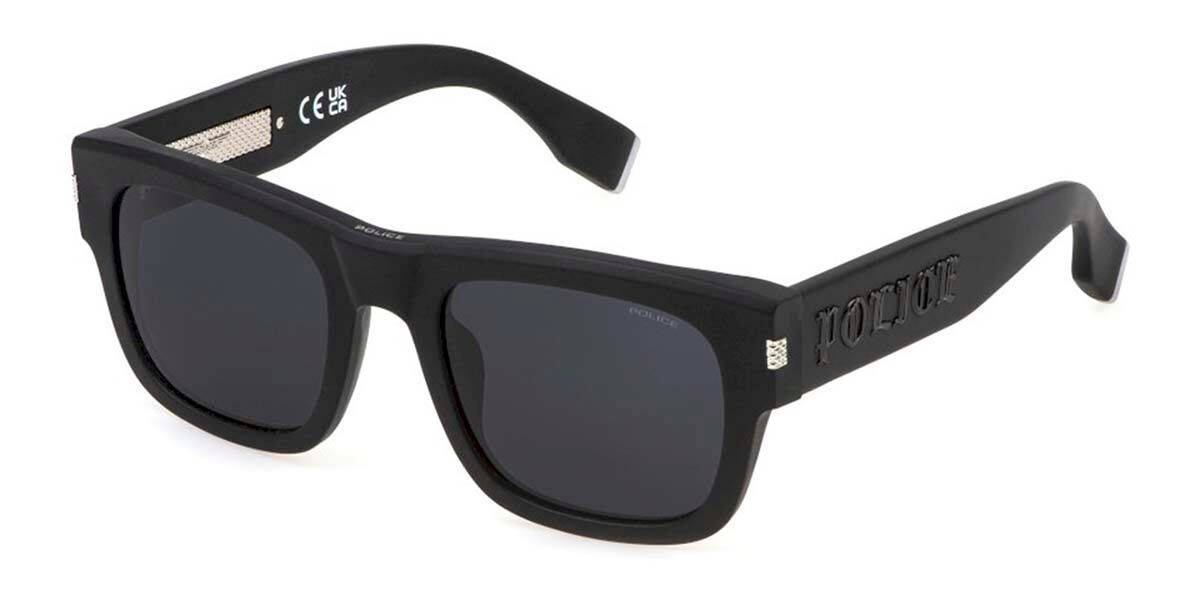 Police SPLP33E G.O.A.T. 2 0703 Men's Sunglasses Black Size 54