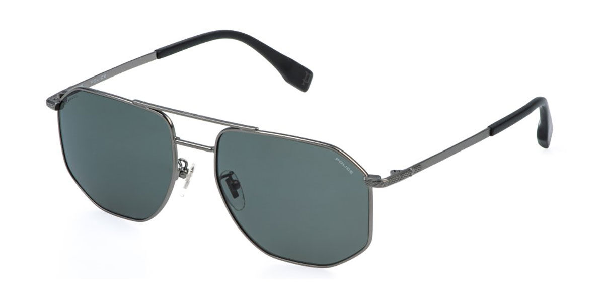 Police SPLR76 Grind 3 E56P Silver Herren Sonnenbrillen-image