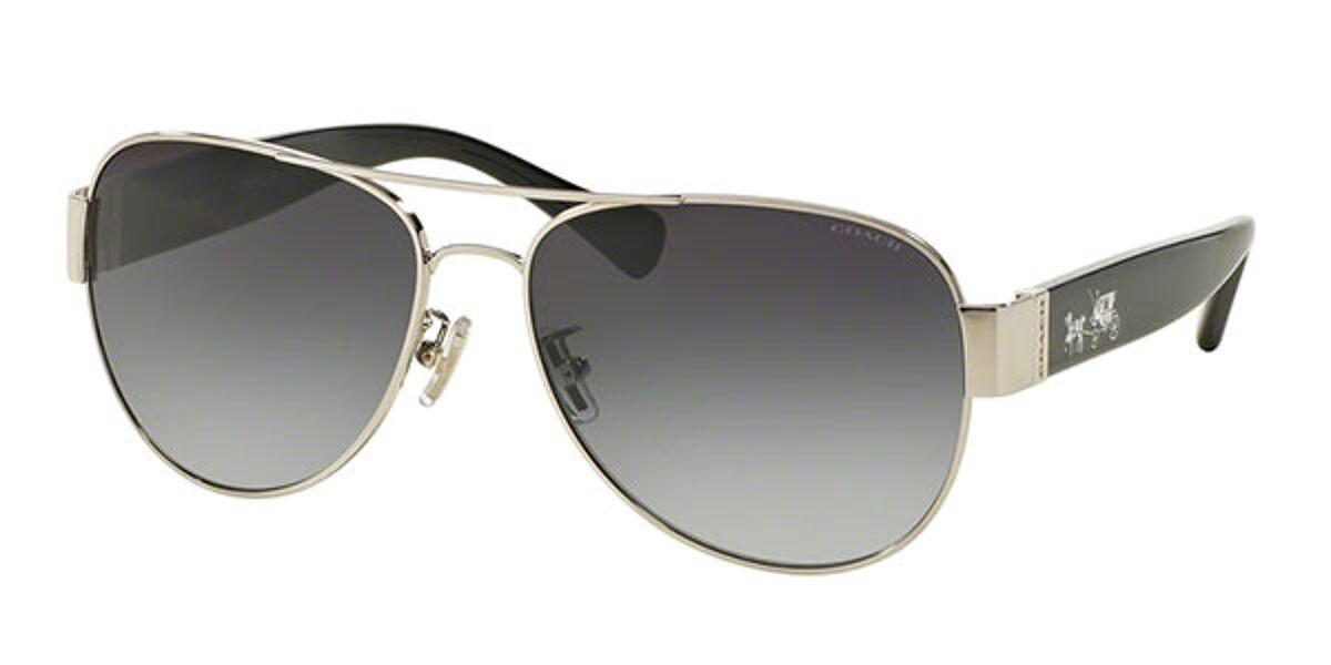 Coach HC7059 901511 Sunglasses in Black | SmartBuyGlasses USA