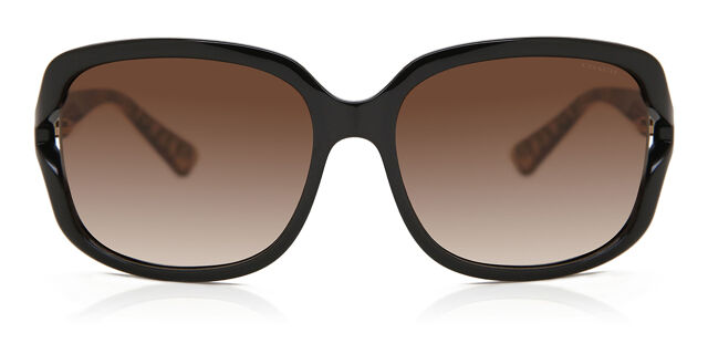 Coach HC8169 L149 535313 Square Black Sunglasses  display picture 1