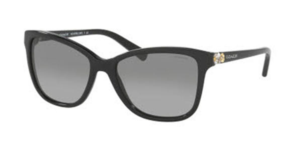 Coach HC8187B 500211 Sunglasses in Black | SmartBuyGlasses USA