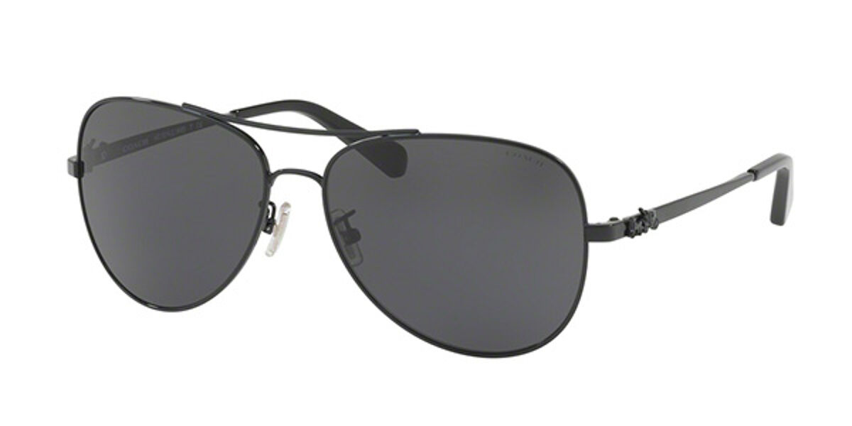 Coach HC7074 900387 Sunglasses Black | VisionDirect Australia