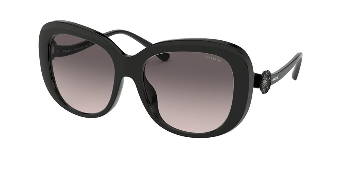 Coach HC8263U 500211 Sunglasses Black | VisionDirect Australia