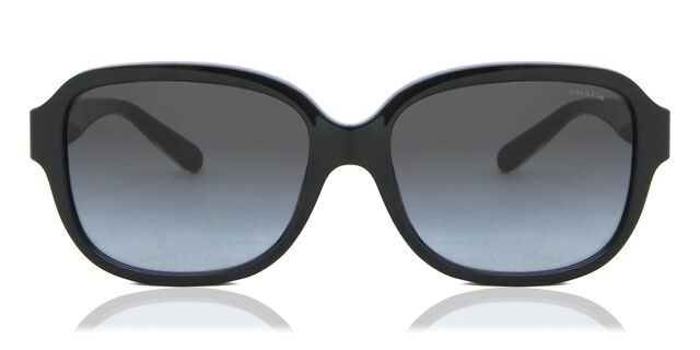 Coach HC8298U L1153 50028G Square Black Sunglasses  display picture 2
