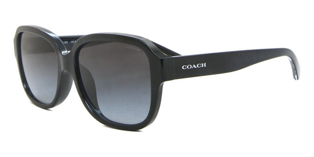 Coach HC8298U L1153 50028G Square Black Sunglasses  display picture 1
