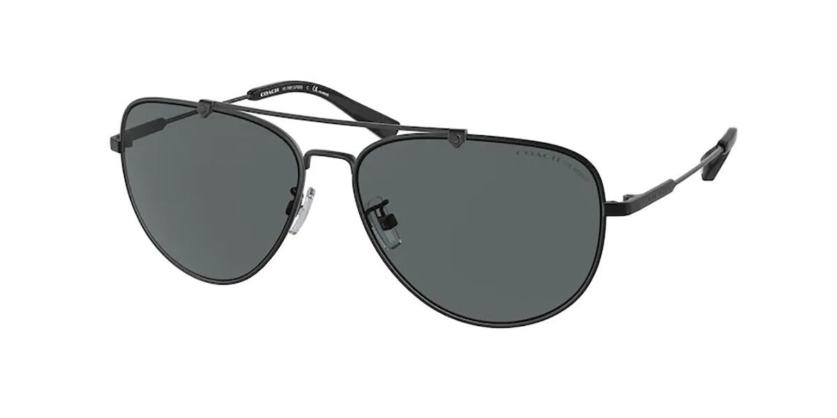 Coach HC7087 Polarized 900381 59 Lentes De Sol Para Hombre Negros