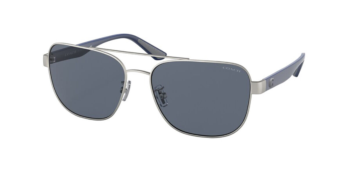 Coach HC7122 C2099 938287 58 Lentes De Sol Para Hombre Silver