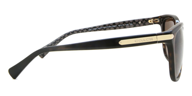 Coach HC8132 L109 529113 Square Dark Tortoise Sunglasses  display picture 1