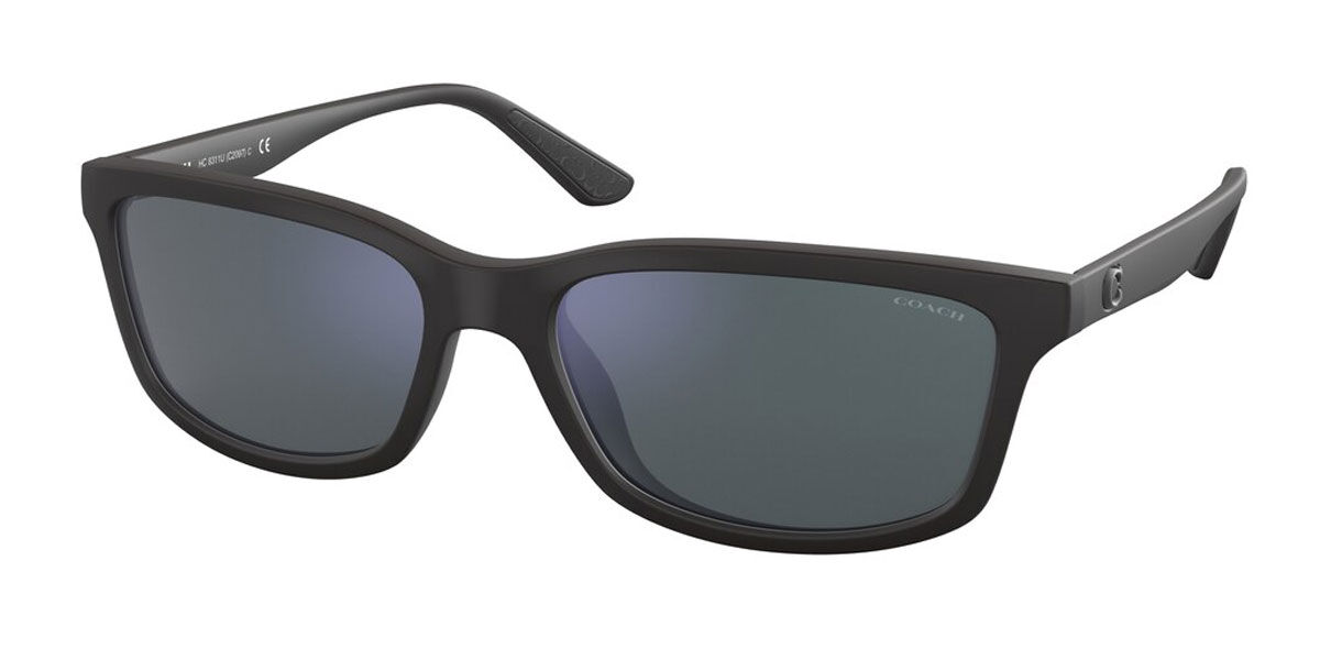 Coach HC8311U 563625 58 Lentes De Sol Para Hombre Negros